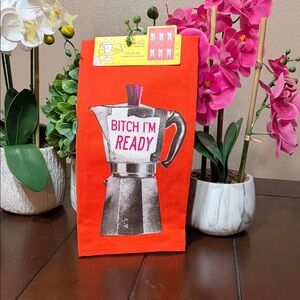 Dish Towel Humorous NWT